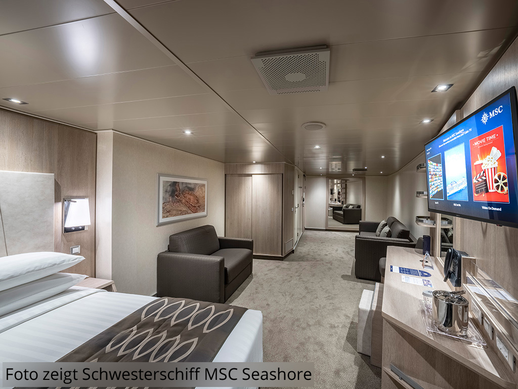 MSC Seaview - Fantastica Premium-Innenkabine