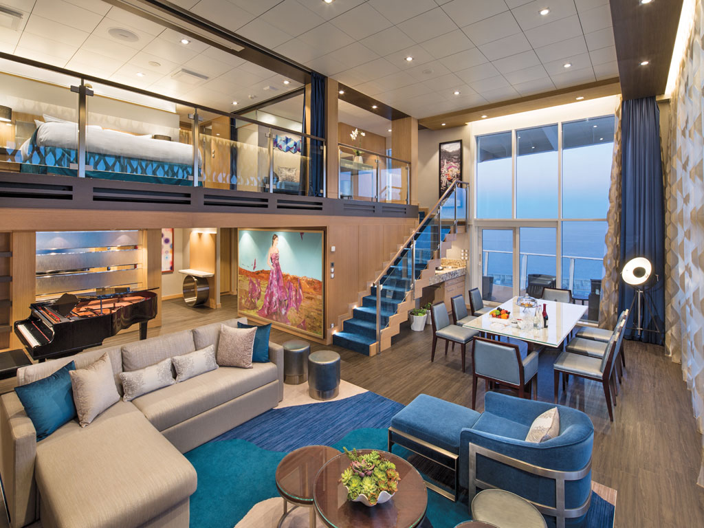Symphony of the Seas - Royal Loft Suite mit zwei Schlafzimmern und Balkon