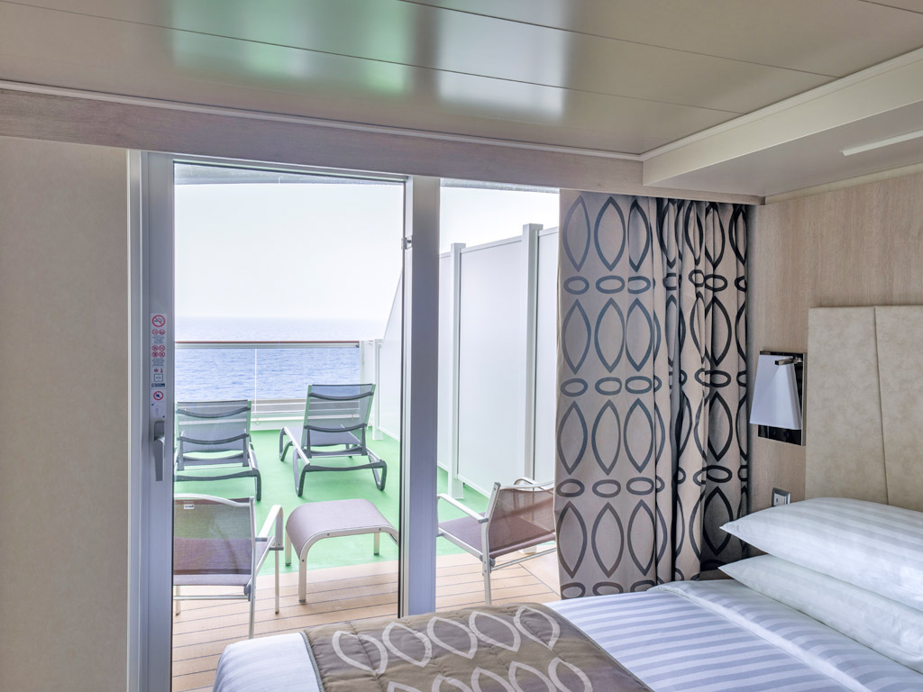 MSC Seashore - Aurea Junior-Suite mit Balkon