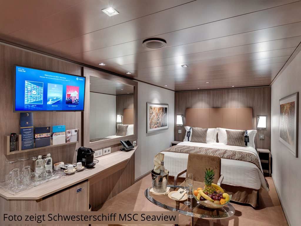 MSC Seascape - Yacht Club Innenkabine