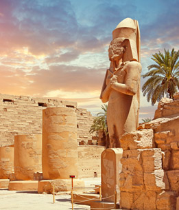 Beispielhafte Impression eines Stopps in Luxor