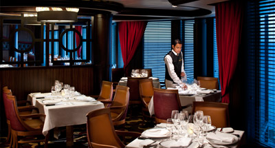 Chops Grille Steakhaus an Bord der Rhapsody of the Seas