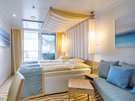 Junior Suite mit Lounge und Veranda