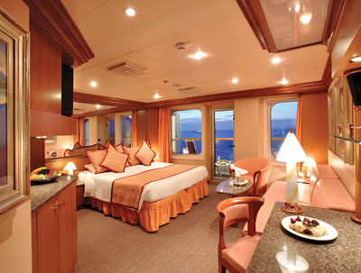 Panorama Suite an Bord der Costa Atlantica