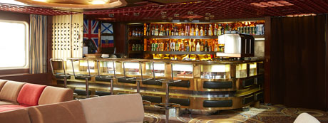 Bar auf der MS Sergej Yesenin