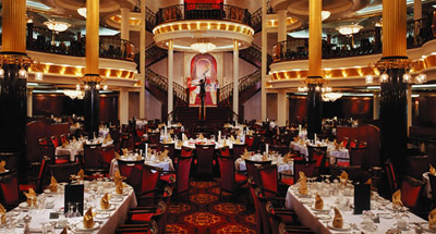 Hauptrestaurant an Bord der Navigator of the Seas