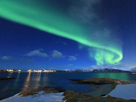 Nordlicht über Tromso